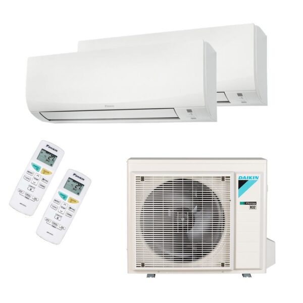 Daikin 2MXF40A met 1 x CTXF20 + 1 x CTXF25 binnendelen